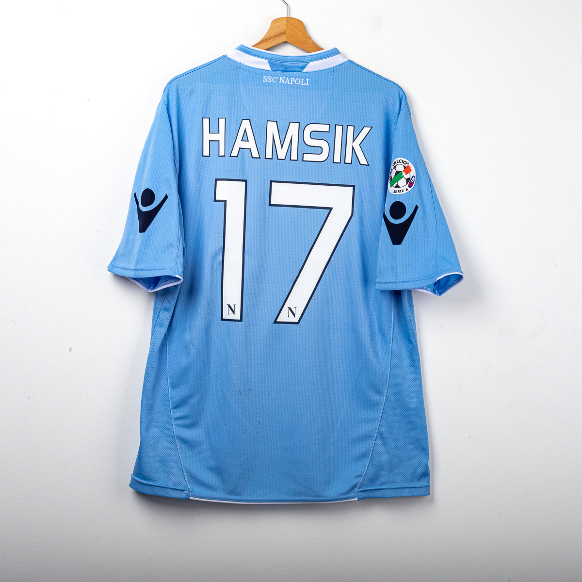 Maglia Home Napoli Macron Hamsik 17 2009/2010 XL