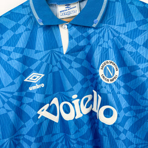 Maglia Home Napoli Umbro Voiello 1991/1992 XL