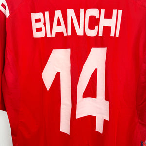 Maglia Home Piacenza Macron Bianchi 14 2008/2009 L