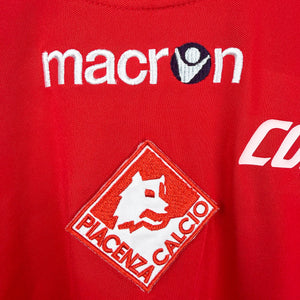 Maglia Home Piacenza Macron Bianchi 14 2008/2009 L