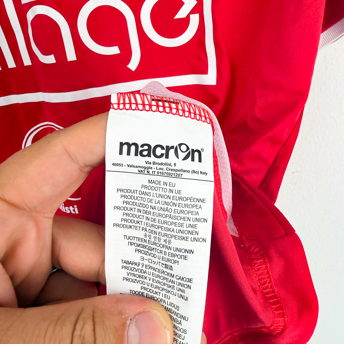 Maglia Home Piacenza Macron 2019/2020 L
