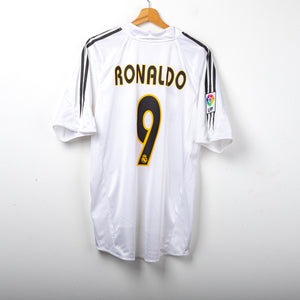Maglia Home Real Madrid Adidas Ronaldo 9 2004/2005 L