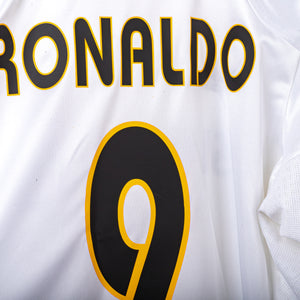 Maglia Home Real Madrid Adidas Ronaldo 9 2004/2005 L