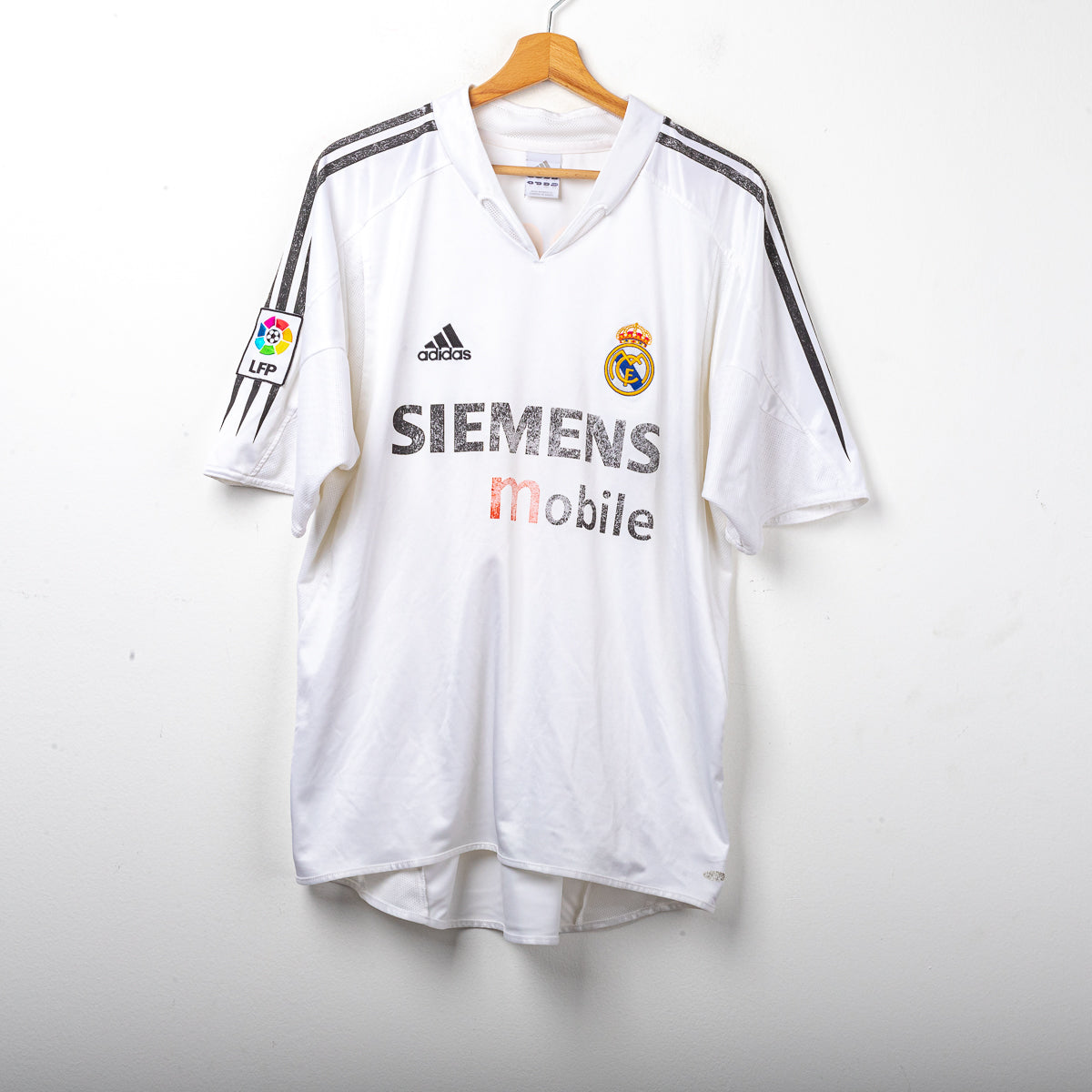 Maglia Home Real Madrid Adidas Zidane 5 2004/2005 L