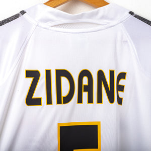 Maglia Home Real Madrid Adidas Zidane 5 2004/2005 L