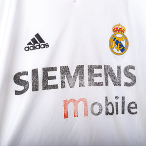 Maglia Home Real Madrid Adidas Zidane 5 2004/2005 L