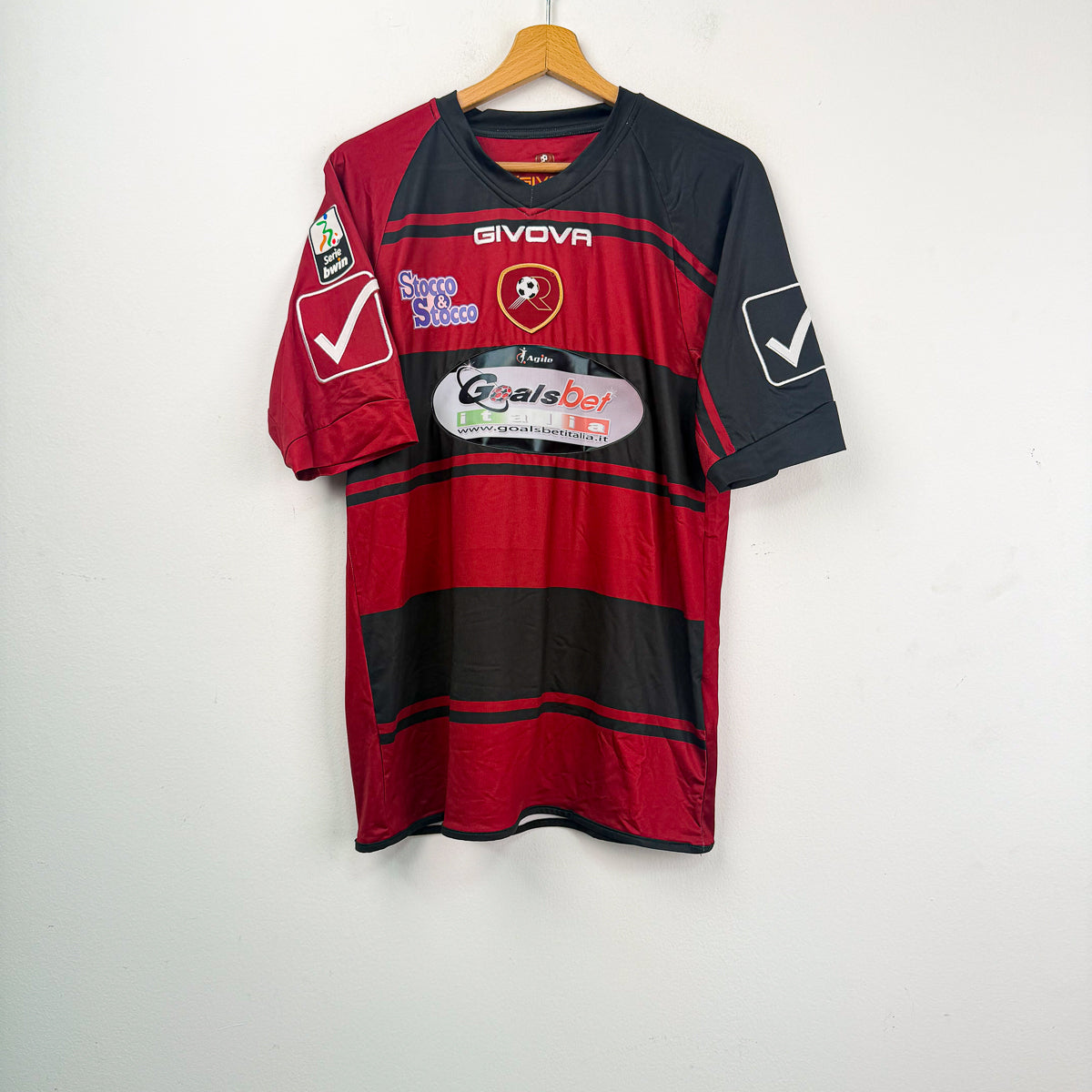 Maglia Home Reggina Givova Rizzo 18 2011/2012 L
