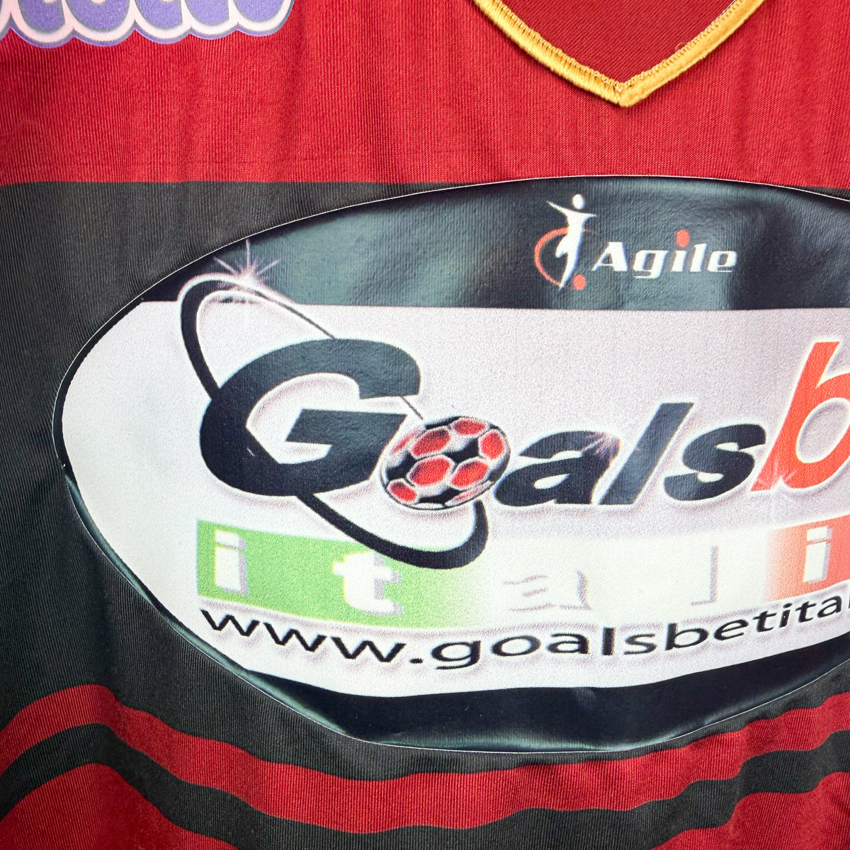 Maglia Home Reggina Givova Rizzo 18 2011/2012 L