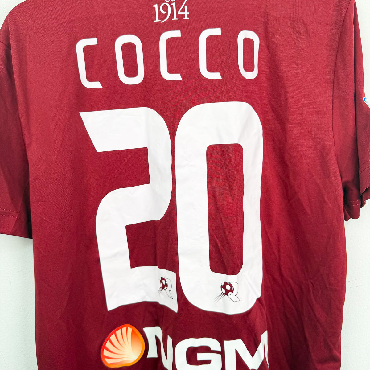 Maglia Home Reggina Lotto Cocco 20 2013/2014 XL
