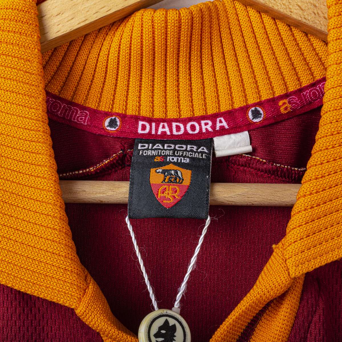 Maglia Home Roma Diadora INA Assitalia 1999/2000 NTG