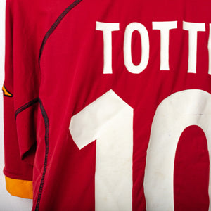 Maglia Home Roma Kappa Totti 10 2001/2002 M