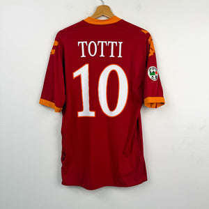Maglia Home Roma Kappa Totti 10 2009/2010 M
