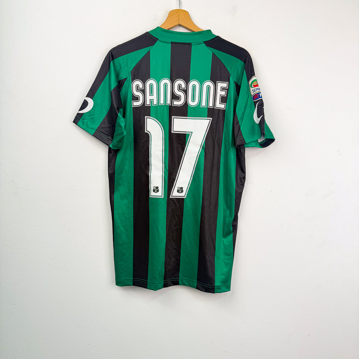 Maglia Home Sassuolo Sportika Sansone 17 2013/2014 M