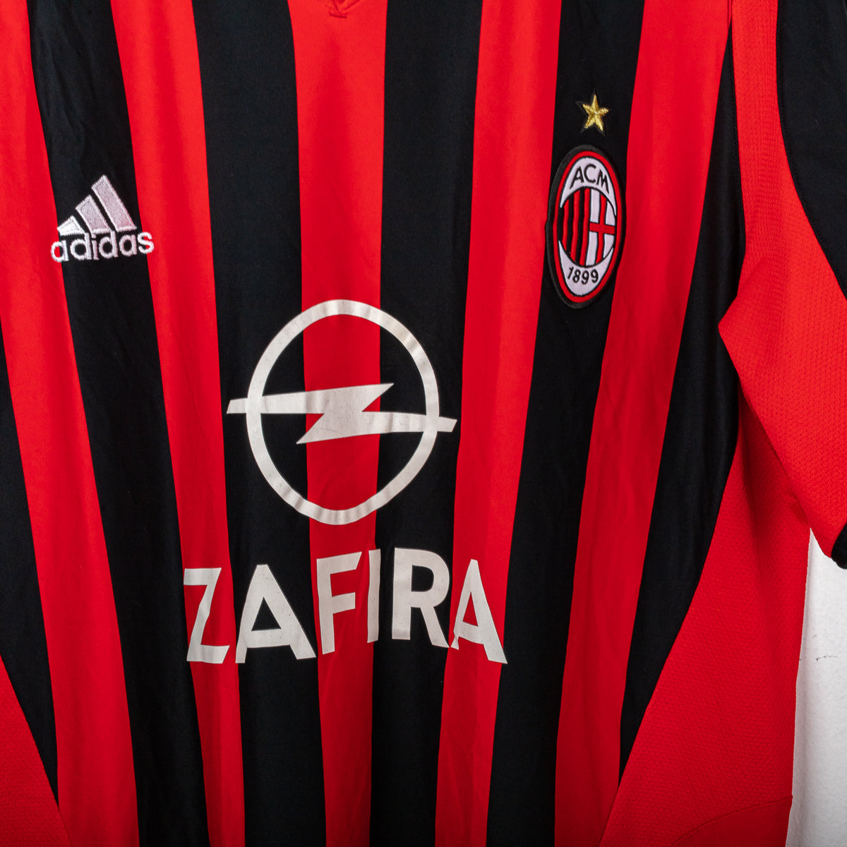Maglia Home Milan Adidas Vieri 32 2005/2006 L
