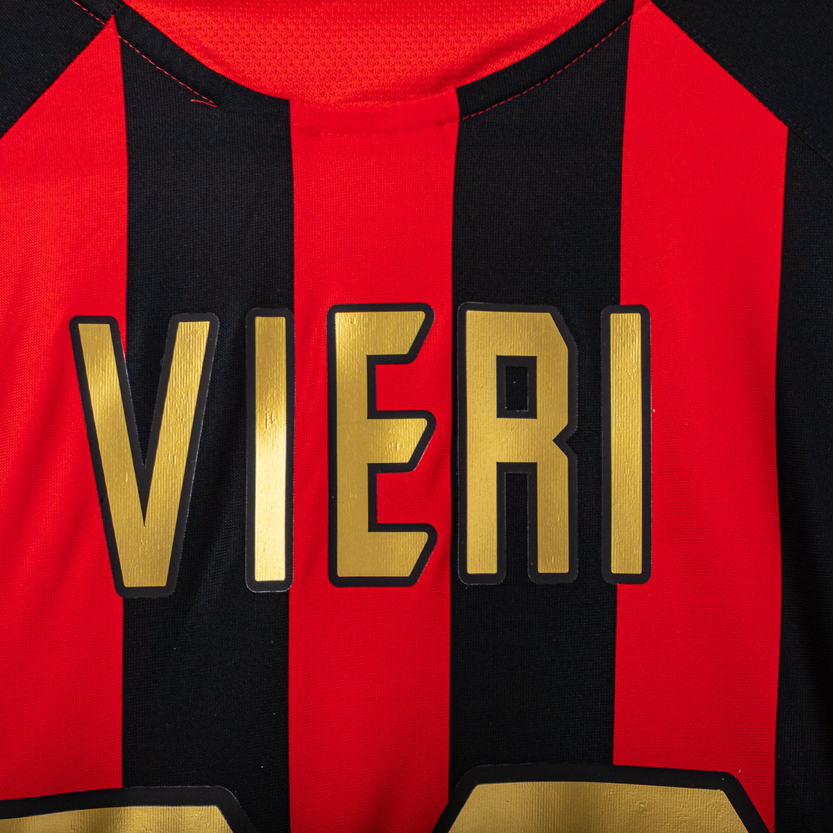 Maglia Home Milan Adidas Vieri 32 2005/2006 L