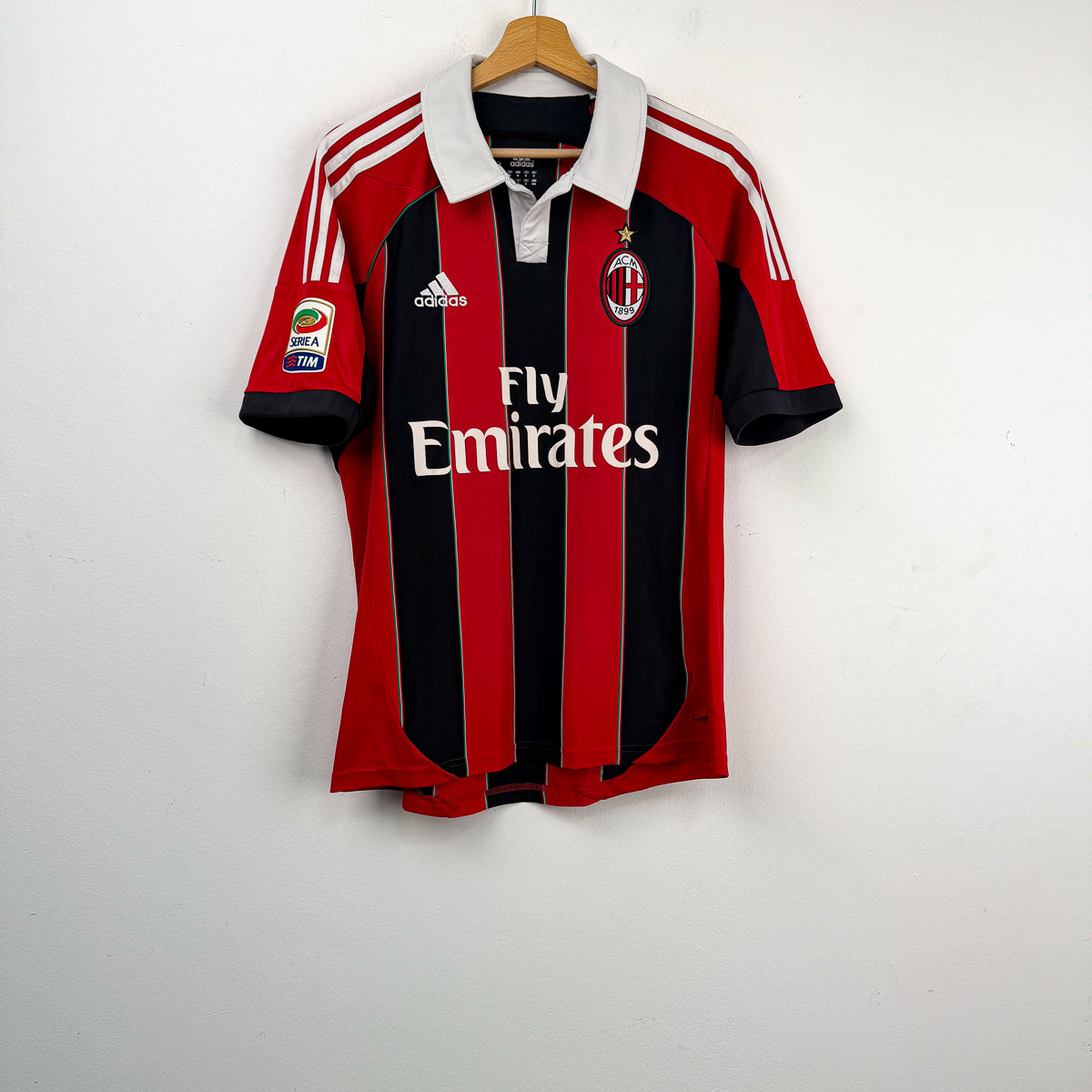 Maglia Home Milan Adidas El Shaarawy 92 2012/2013 M