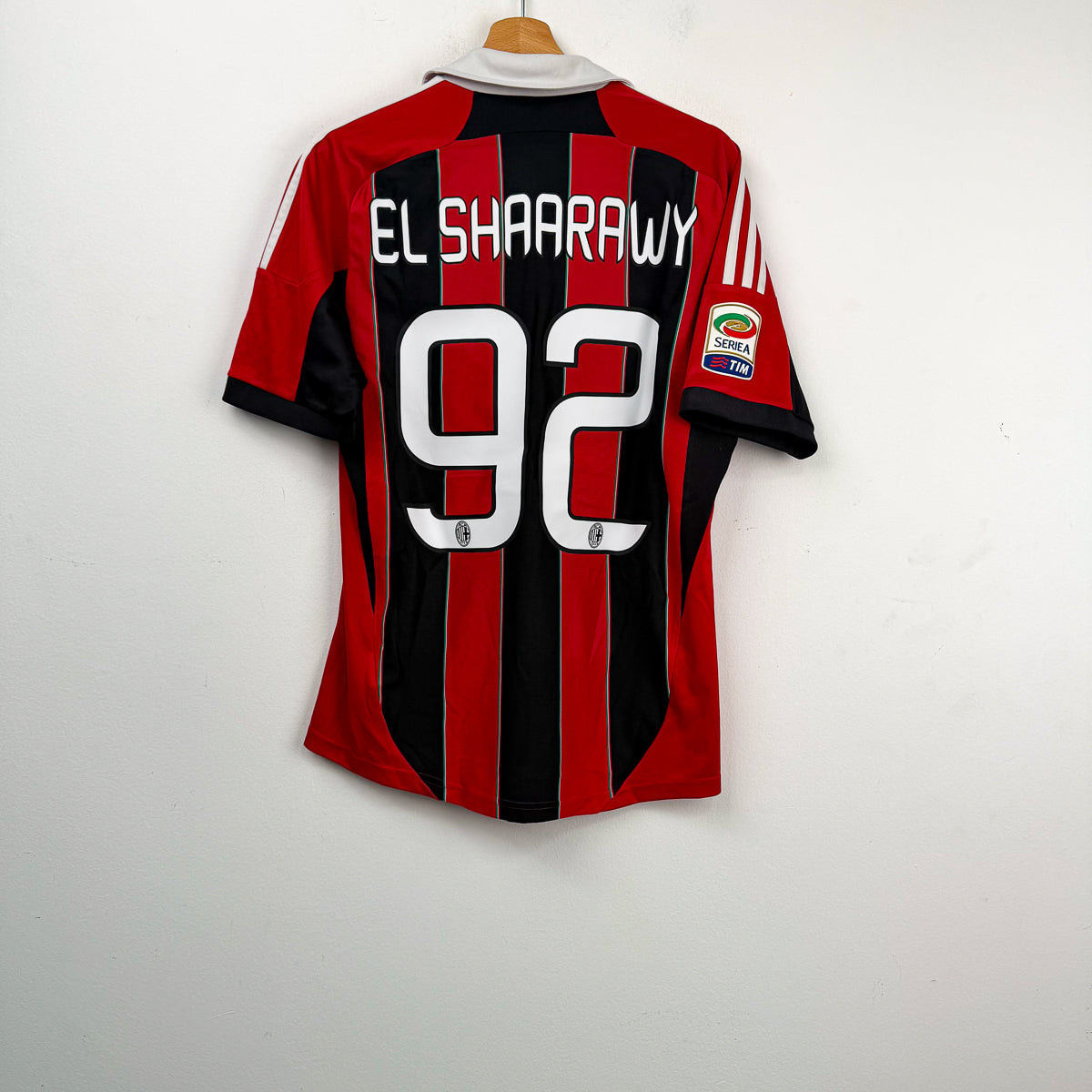 Maglia Home Milan Adidas El Shaarawy 92 2012/2013 M