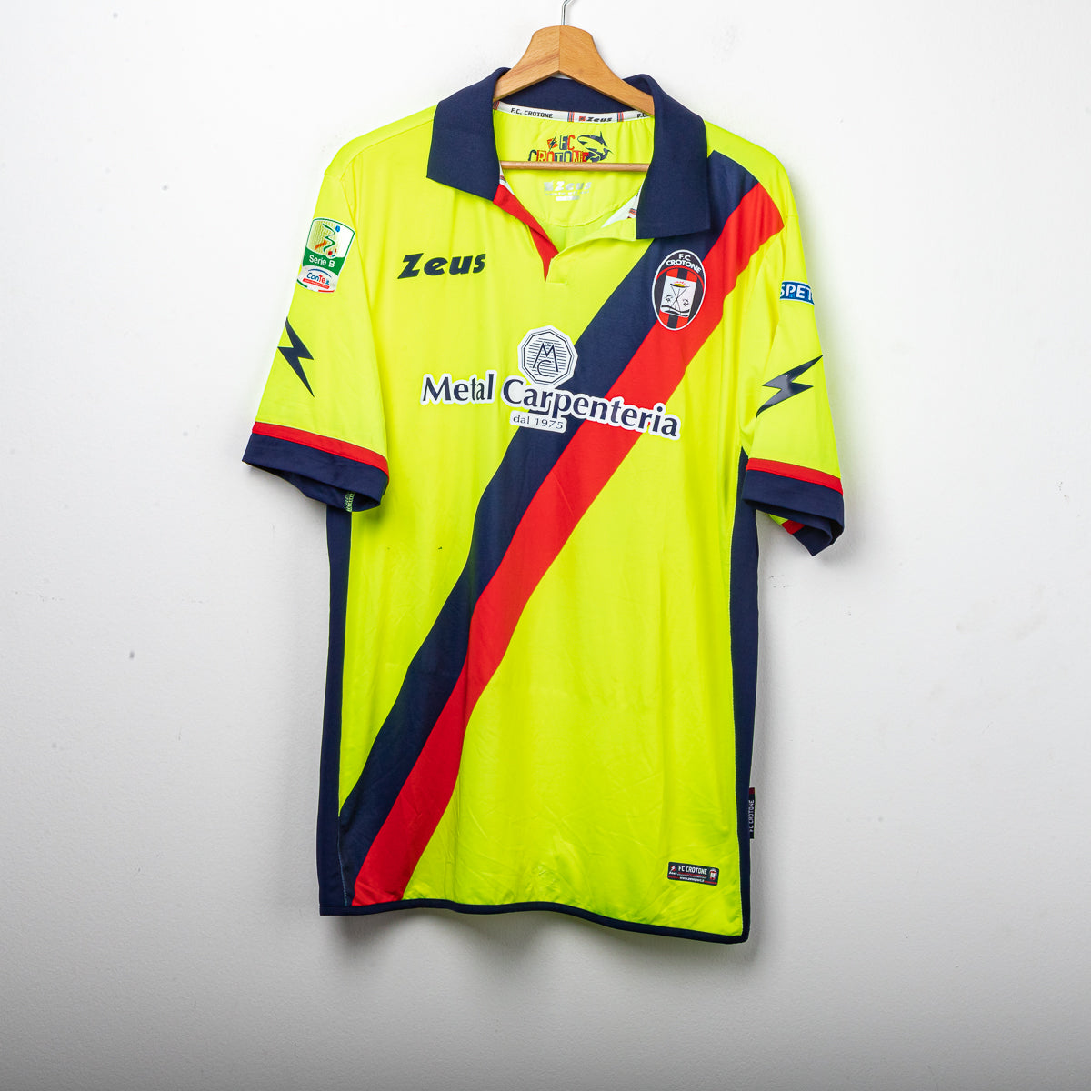 Maglia Third Crotone Zeus Budimir 17 2015/2016 XL