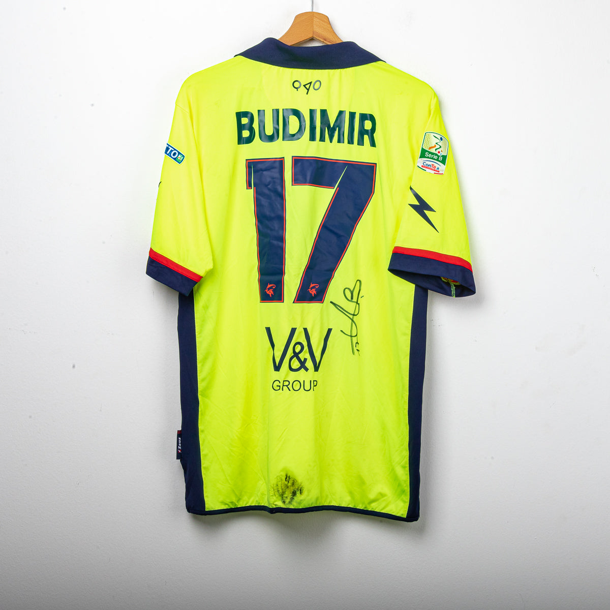Maglia Third Crotone Zeus Budimir 17 2015/2016 XL