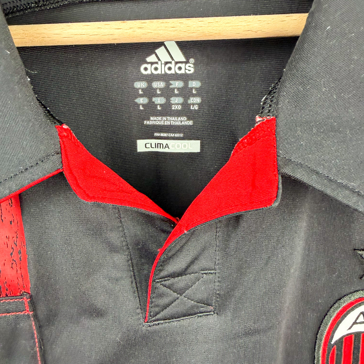 Maglia Third Milan Adidas Ambrosini 23 2012/2013 L