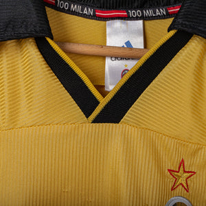 Maglia Centenario Oro Milan Adidas Maldini 3 1999/2000 XL