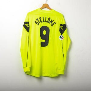 Maglia Third Napoli Diadora Stellone 9 ML 2002/2003 XL