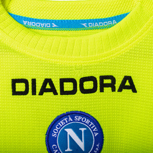 Maglia Third Napoli Diadora Stellone 9 ML 2002/2003 XL