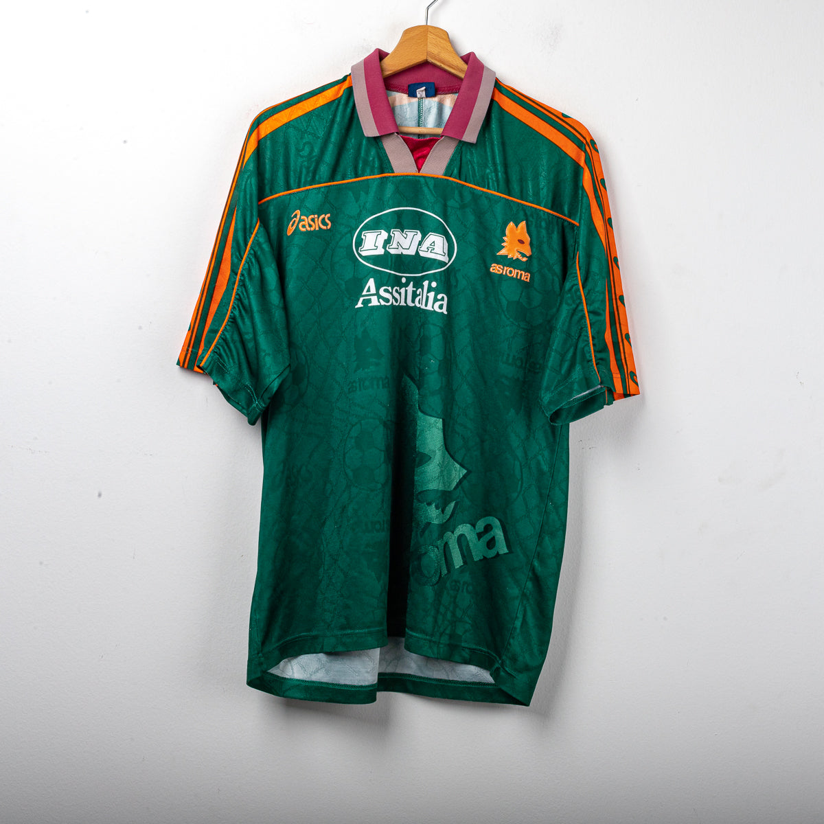 Maglia Third Roma Asics Moriero 7 1995/1996 M