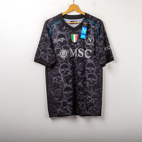 Maglia Halloween Napoli Ea7 Kvaratskhelia 77 2023/2024