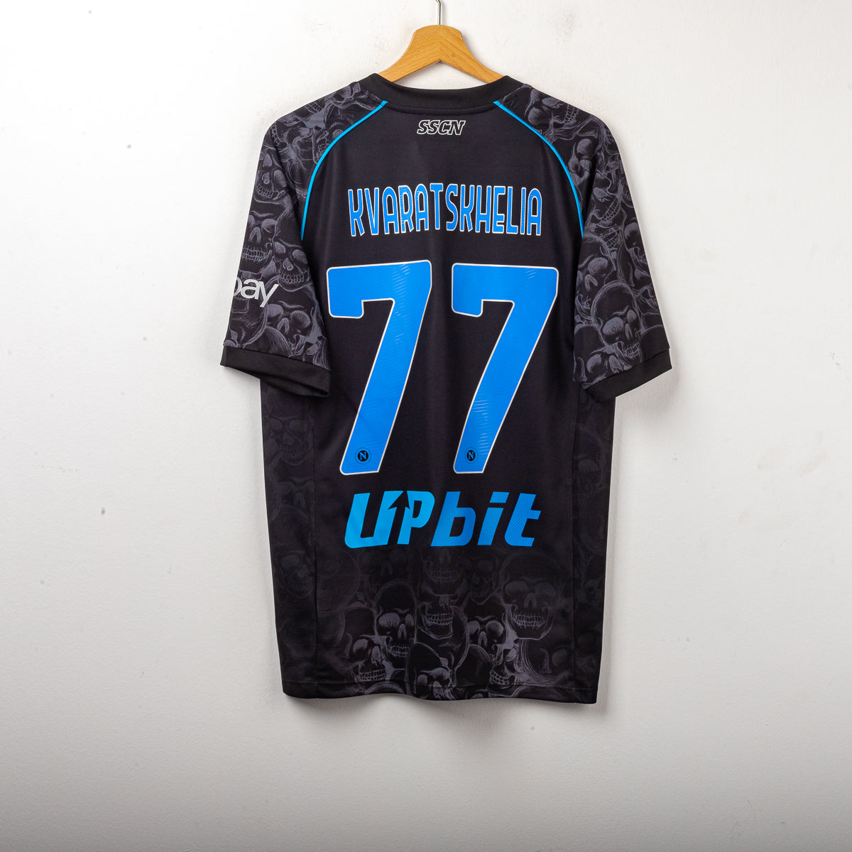 Maglia Halloween Napoli Ea7 Kvaratskhelia 77 2023/2024