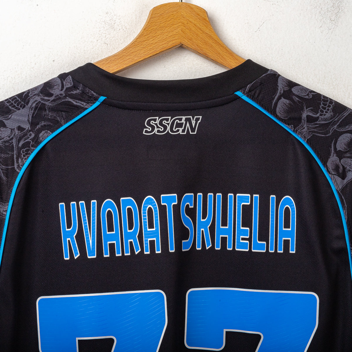 Maglia Halloween Napoli Ea7 Kvaratskhelia 77 2023/2024
