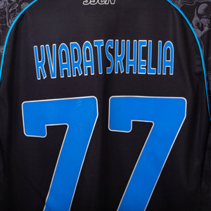 Maglia Halloween Napoli Ea7 Kvaratskhelia 77 2023/2024