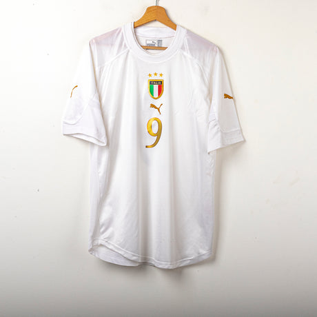Maglia Away Italia Puma Vieri n9 2004 74x53