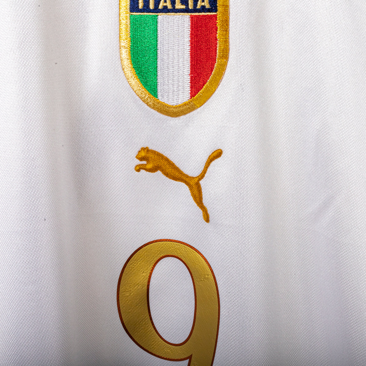 Maglia Away Italia Puma Vieri n9 2004 74x53