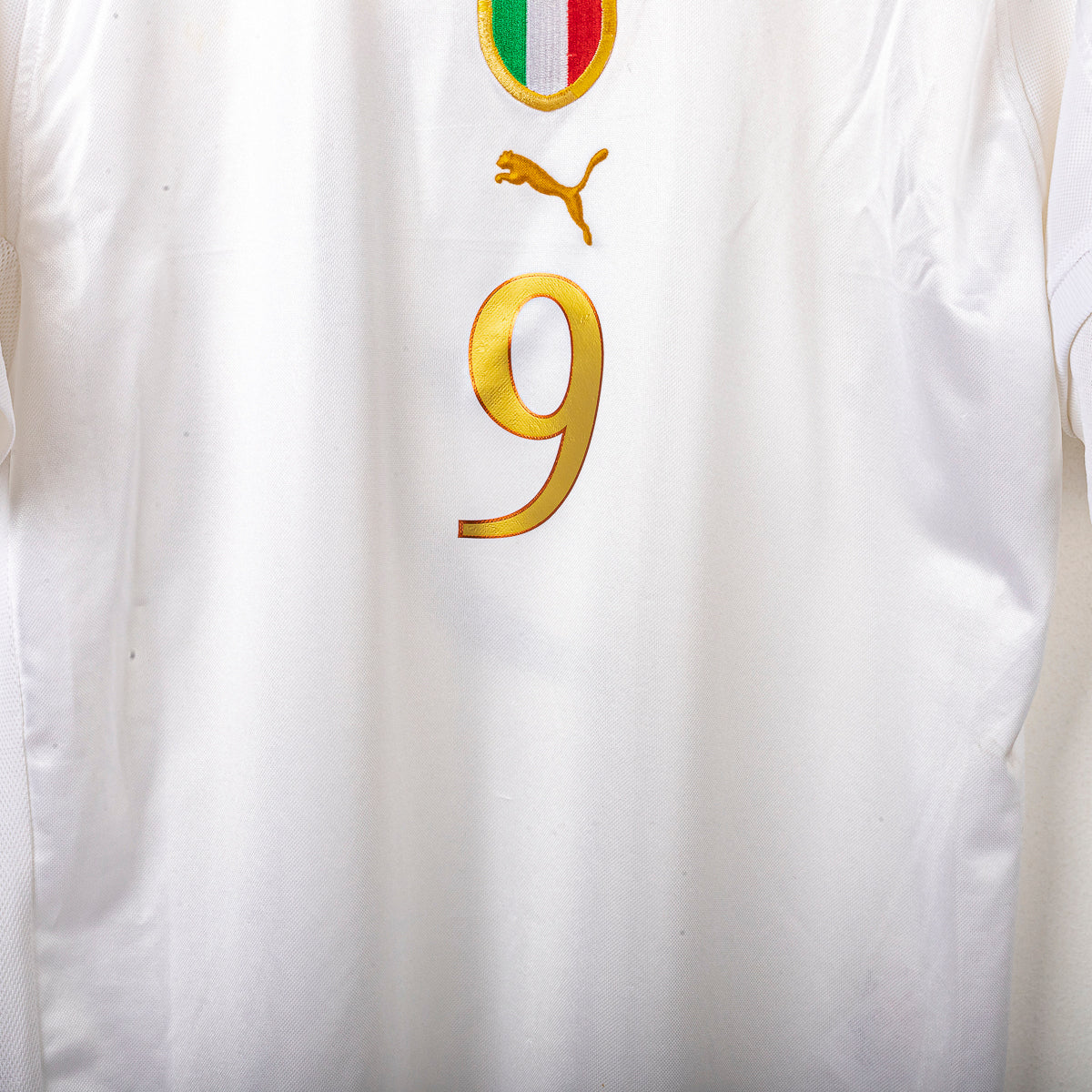 Maglia Away Italia Puma Vieri n9 2004 74x53