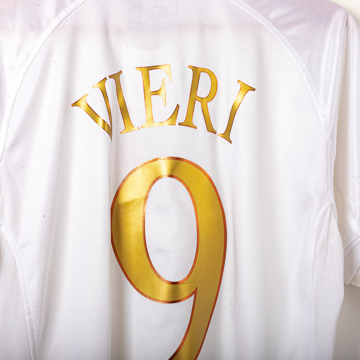 Maglia Away Italia Puma Vieri n9 2004 74x53