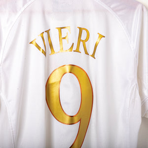 Maglia Away Italia Puma Vieri n9 2004 74x53