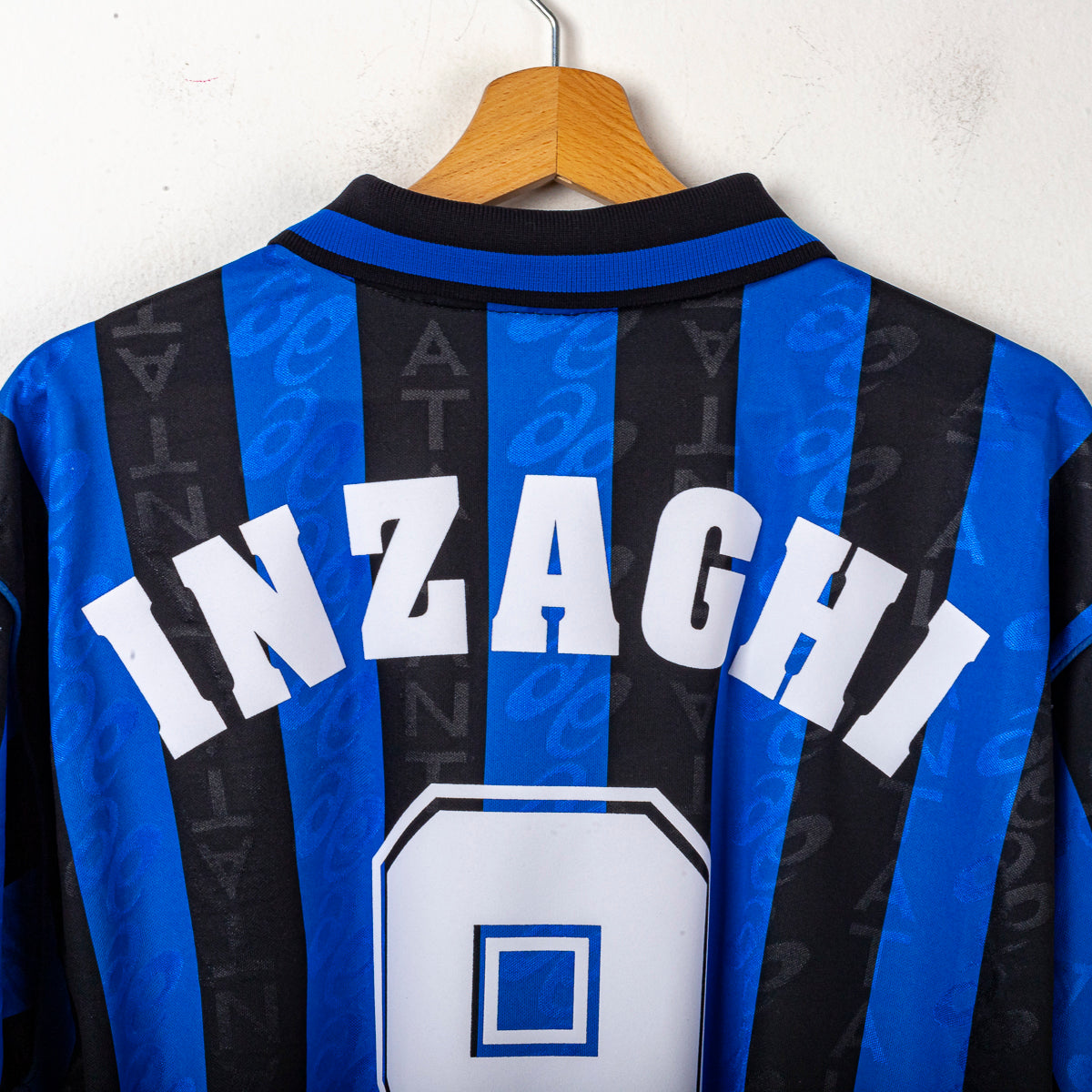 Maglia Home Atalanta Asics Inzaghi n9 1996/1997 74x55