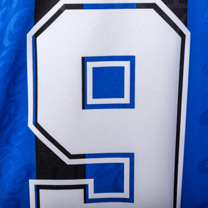 Maglia Home Atalanta Asics Inzaghi n9 1996/1997 74x55