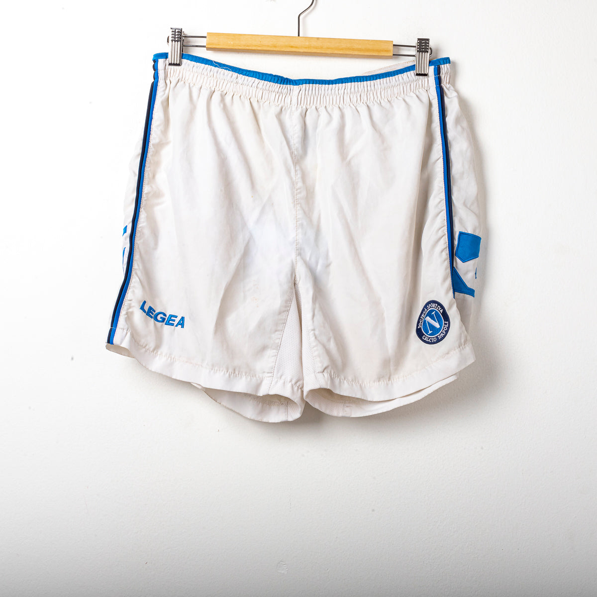 2003/2004 Napoli Legea Home Shorts