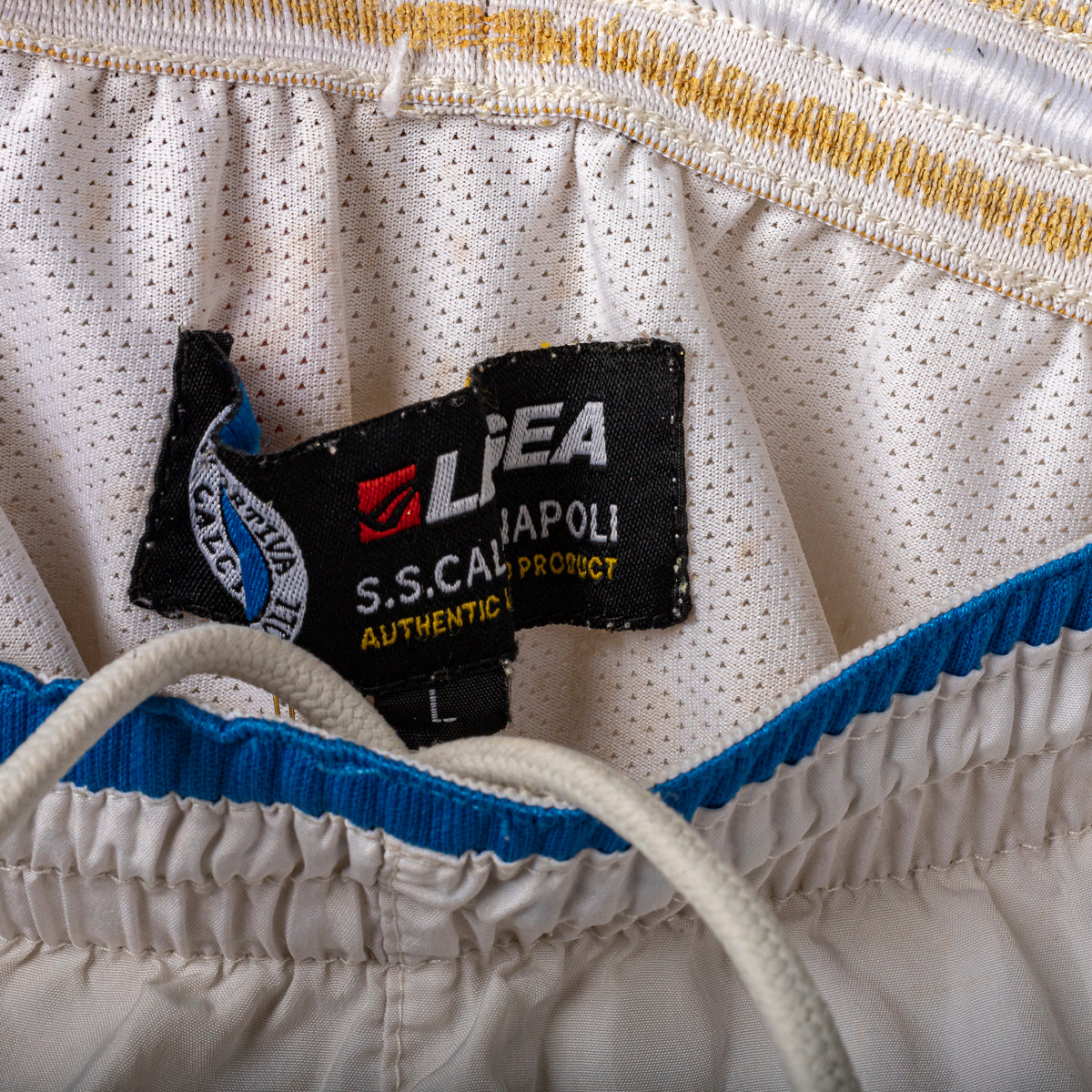 2003/2004 Napoli Legea Home Shorts