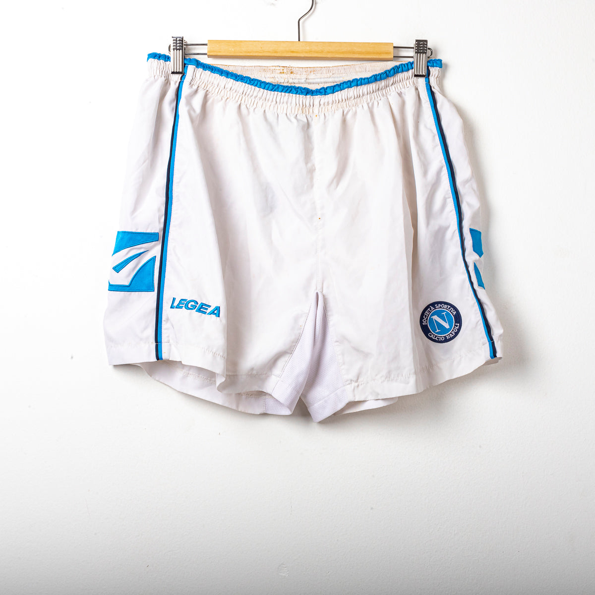 2003/2004 Napoli Legea Home Shorts