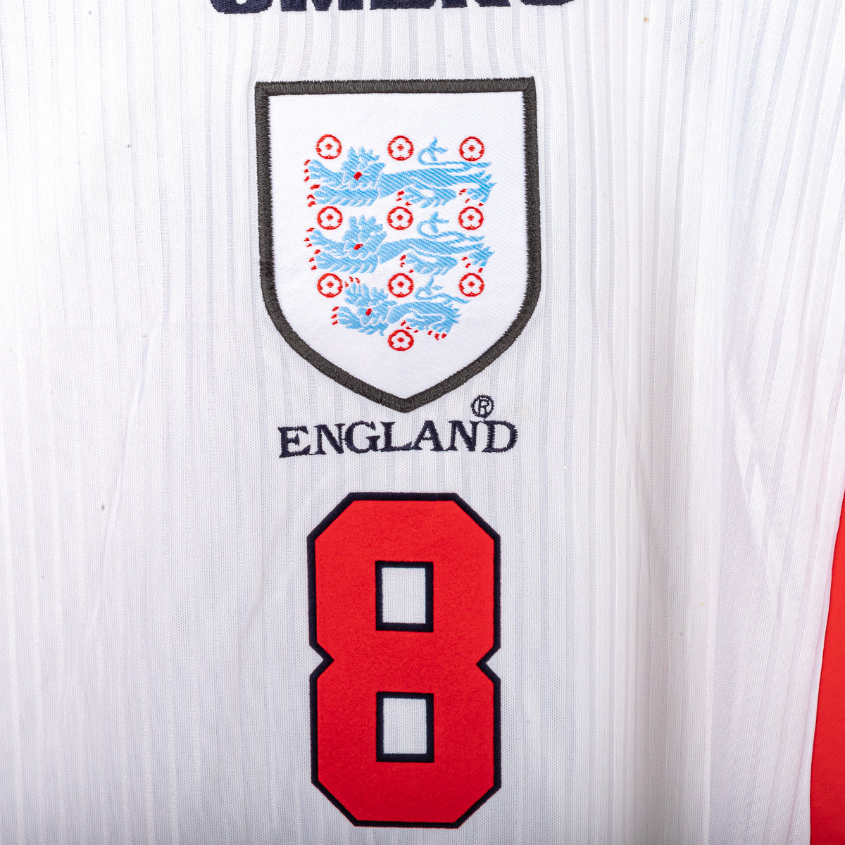 Maglia Home Inghilterra Umbro Gascoigne n8 1998