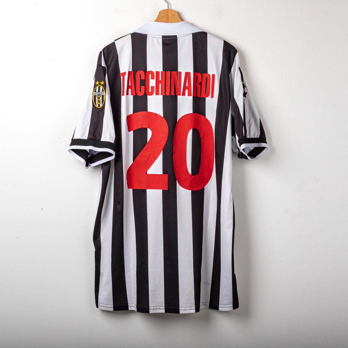 1998/1999 Juventus Champions Jersey Kappa Tacchinardi 20