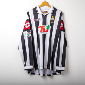 2001/2002 juventus lotto tacchinardi 20 ls home jersey