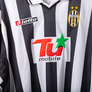 2001/2002 juventus lotto tacchinardi 20 ls home jersey
