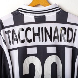 2001/2002 juventus lotto tacchinardi 20 ls home jersey