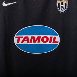 2006/2007 juventus nike zanetti 6 ls away jersey