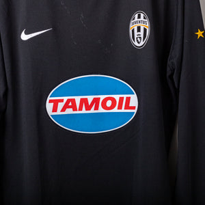2006/2007 juventus nike zanetti 6 ls away jersey