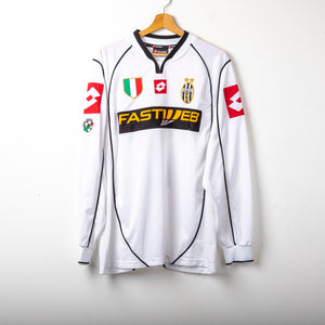 2002/2003 juventus lotto ferrara 2 ls away jersey